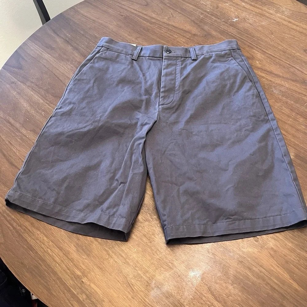 Banana Republic Shorts Mens 33 Gray Aiden Stretch 11